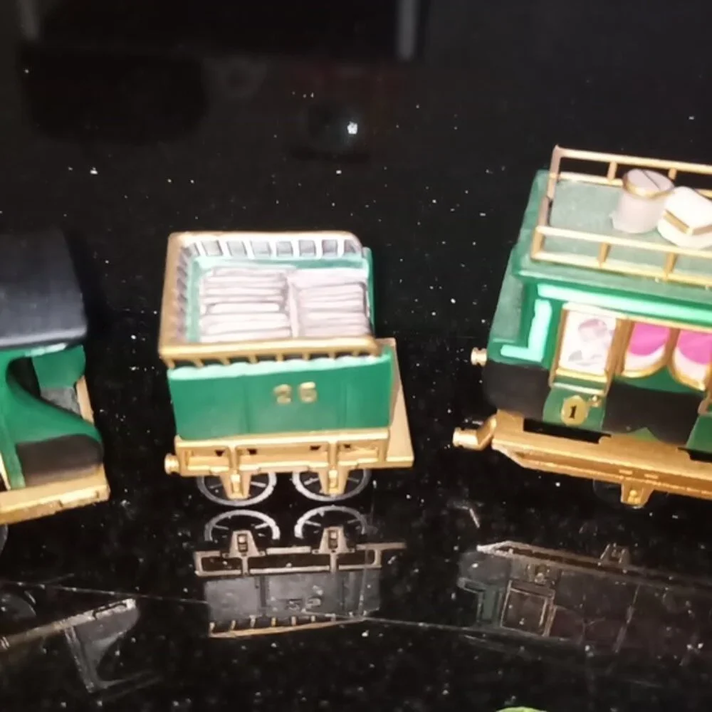 Vintage Dept 56 Heritage Dickens Christmas Village THE FLYING SCOT TRAIN…